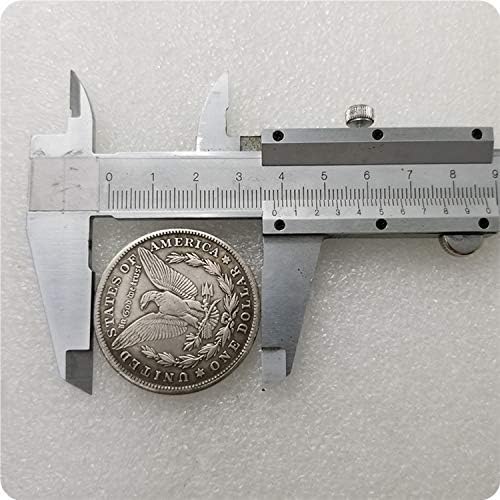 Старинни Занаяти Американски Бездомни Монети 1899 Месинг Със Сребърно Покритие На Проблемните Сребърни Долара Сребърен Кръг #999