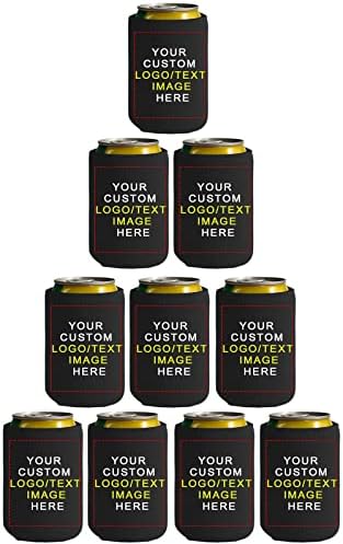Потребителски сгъваеми охладители за консерви WONBURY Текстово изображение на логото, персонални опаковки за насипни продукти - Запазва си пият студена, чудесно за би