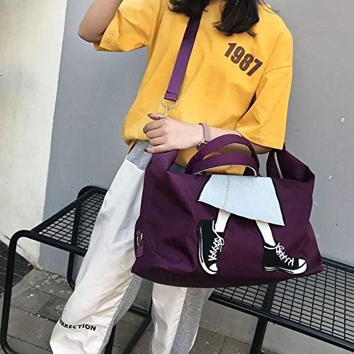 Дамска чанта-Оксфорд TYXL, Дамски чанти-носи етикет за услугата, Чанта през рамо, по-Голямата Голям Пътна чанта, Цветна чанта за момиче в Пола и парусиновых обувки, кои