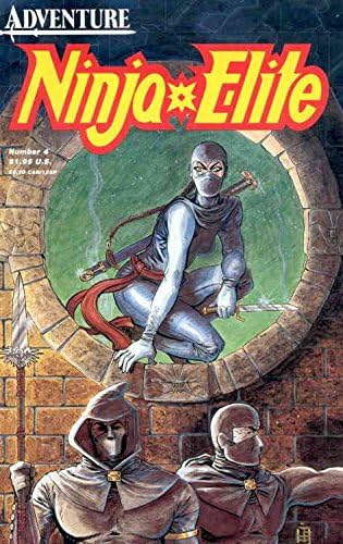 Ninja Elite #4 VF; Приключенски комикс