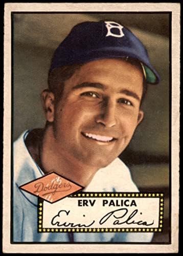 1952 Topps # 273 Эрв Палика Бруклин Доджърс (Бейзбол карта) VG/EX+ Доджърс