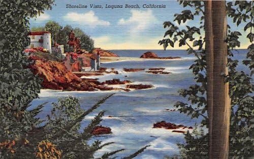 Пощенска Картичка Лагуна Бийч, Калифорния