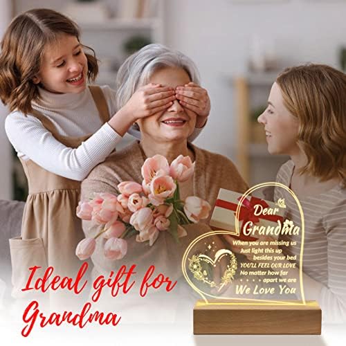 Подаръци за Деня на майката за баба - Подаръци за рожден Ден, баба, лека нощ с надпис - най-Добрите подаръци Баба на внуци, Персонализиран подарък за баби, Подаръци за