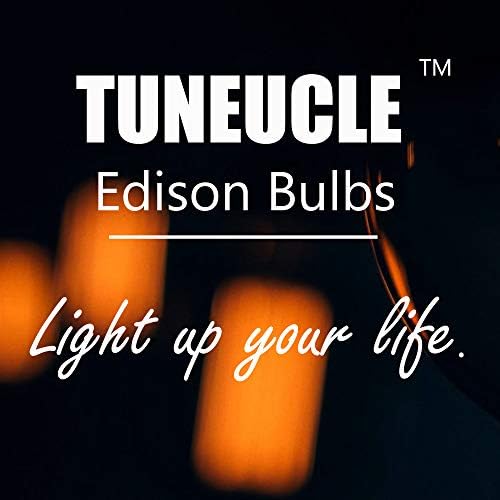 Tuneucle 1 пакет пури в ограничени бройки крушки Edison с нишка нажежаема във формата на сърца?ST64 Среден (E26) Стандартен Цокъл E27?
