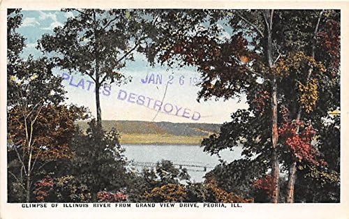 Пощенска картичка от Пеории, щата Илинойс