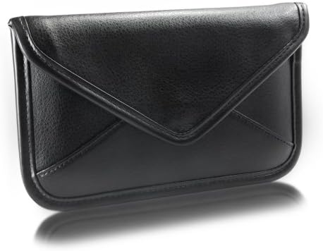 Калъф BoxWave за Huawei Капитан 20 Lite (Case by BoxWave) - Луксозни Кожена чанта-месинджър, дизайн своята практика-плик от изкуствена