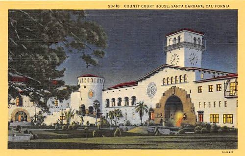 Пощенска картичка от Санта Барбара, Калифорния