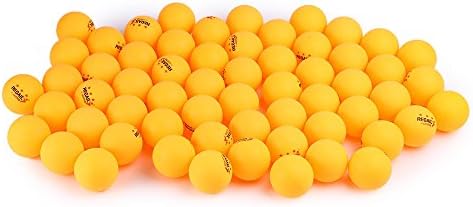 xhope 60 Точки 3-Звезден Тренировъчен топка за Тенис на маса и Пинг-Понг за Напреднало обучение