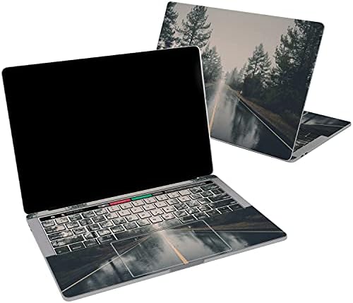 Cavka Vinyl Стикер на Кожата, която е Съвместима с MacBook Pro 16 M1 Pro 14 2021 Air 13 M2 2022 Retina 2015 Mac 11 Mac 12 Дъжд Реалистичен