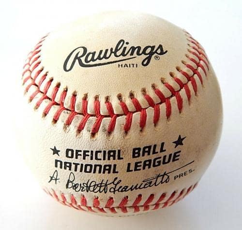 Джеф Тредуэй Подписа Официален Автограф Rawlings NL Baseball Auto Autograph - Бейзболни топки с автографи