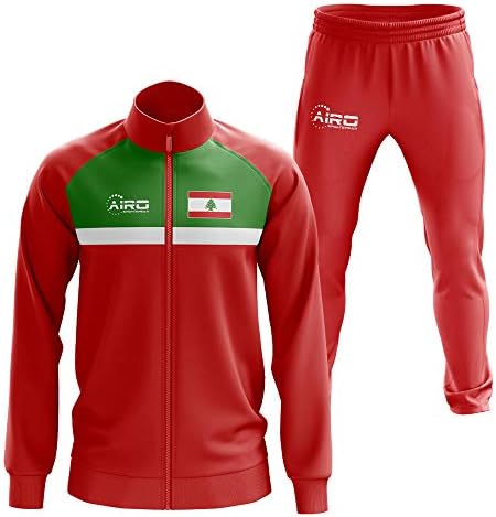 Спортен костюм Airo Sportswear Lebanon Concept за футбол (Червен)