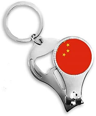 Китай Националния Флаг На Страната На Азия, Ножица За Нокти Халка Ключодържател Отварачка За Бутилки Машина За Рязане