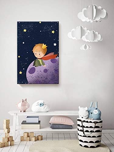 Малкият Принц Платно Стени Книга За Изкуството на Детска декорация за Дома Детска Стая Щампи 8 x 10
