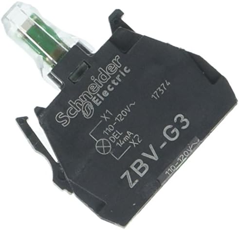 Ключ Светлинен Модул SCHNEIDER ELECTRIC ZBVG3 22 мм 110-120 v ac B4 X, Черен