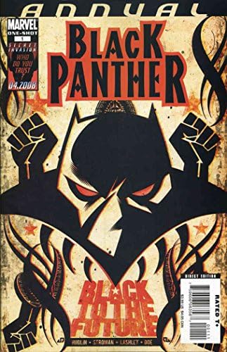 Черна пантера (том 3) Годишник №1 VF; Комиксите на Marvel | Black to the Future