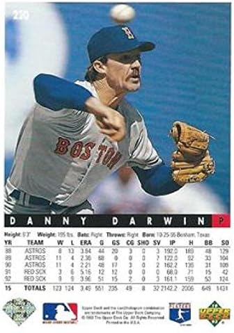 1993 Горната deca 220 Дани Дарвин Ню Йорк-Mount Ред Сокс