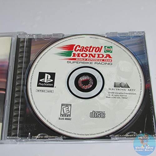 Състезанието на супербайках Castrol Honda: Playstation 1