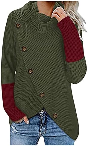 Жена Пуловер с мирис и яка, копчета с дълги Ръкави, Спортна Риза, Пуловери, Блузи, Дамски Памучни Ризи, Блузи