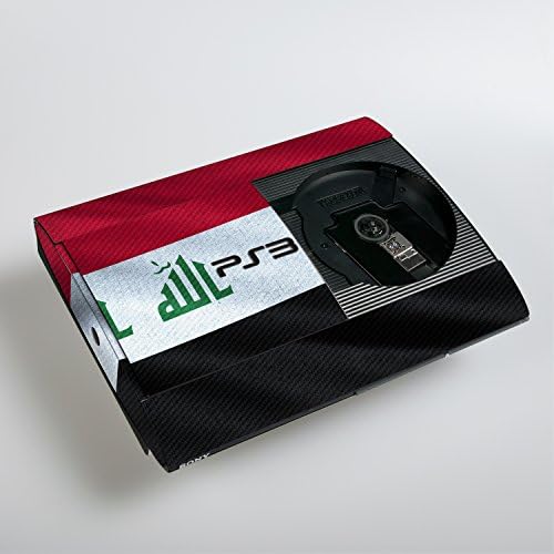Стикер-стикер с надпис Sony Playstation 3 Superslim Флаг на Ирак за Playstation 3 Superslim