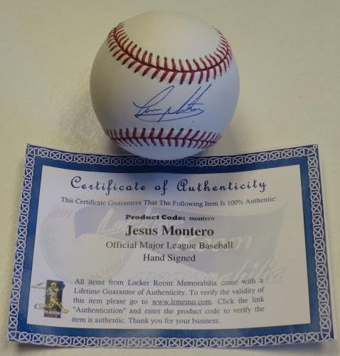 Хесус МОНТЕРО подписа договор с OML Baseball SEATTLE MARINERS - Бейзболни топки с Автографи