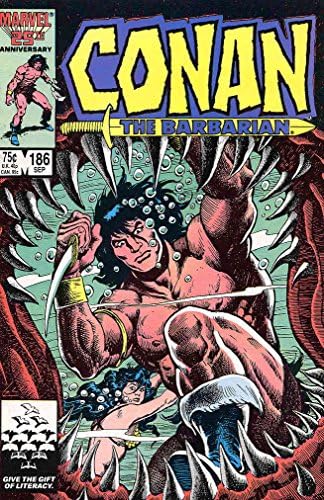 Конан - Варварин 186 VF ; Комикс на Marvel