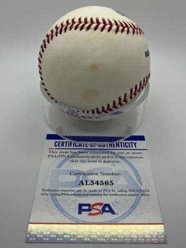 Дон Ларсен Ню Йорк Янкис Подписа Автограф Официален Представител на MLB Бейзбол PSA DNA *65 Бейзболни топки с автографи