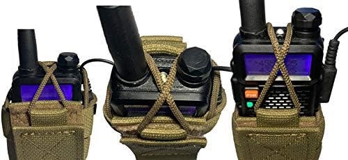 MOLLE Тактически калъф Чанта за Радиотелефона GPS Притежателя Кобури BaoFeng Двустранен BF-F8HP UV-5R UV-82HP UV-5X3 UV-82C Garmin Retevis