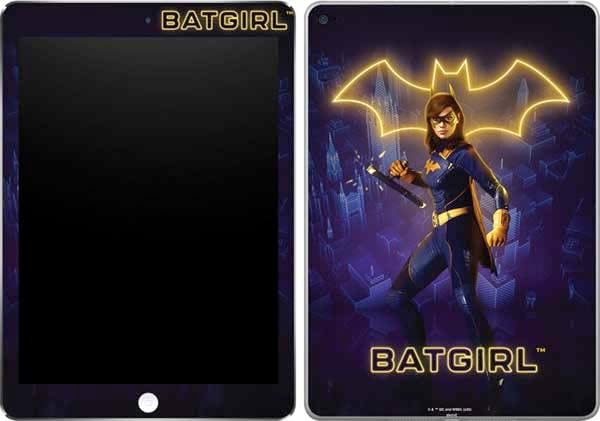 Кожата таблет със стикер Skinit е Съвместим с iPad 2 Air - Официално Лицензиран дизайн Warner Bros Batgirl Gotham Knights