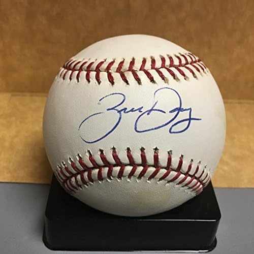 Изложба на Зак Дэя / nationals / rockies M. l. Подписан Бейзбол с бейзболни топки с автографи coa
