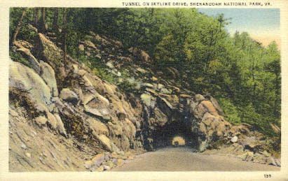 Shenandoah национален парк, Вирджиния Картичка