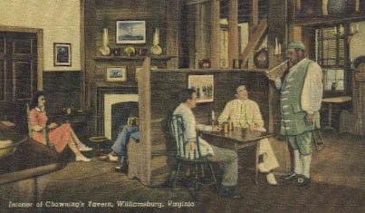 Пощенска картичка от Уильямсбурга, Вирджиния