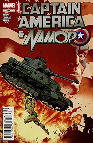 Капитан Америка (1-ва серия) 635.1 VF / NM; Комиксите на Marvel | Cullen Bunn Нэмор