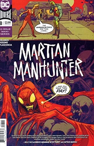 Martian manhunter (4-серия) 8 VF / NM ; комиксите DC