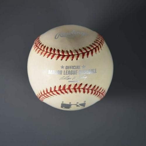 Карл Крофърд Подписа Официално С 2000 MLB Silver Ink Baseball Auto B& E - Бейзболни Топки с Автографи