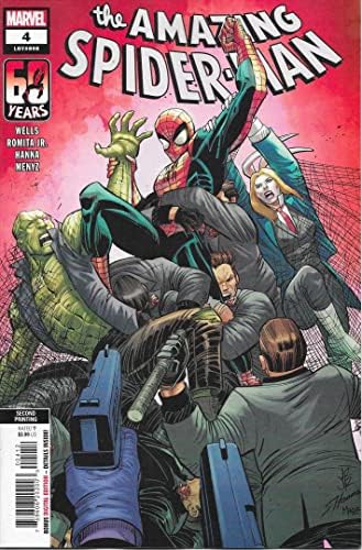 Невероятен Човек-паяк, (6-та серия) 4 (2) VF / NM; Комиксите на Marvel | 898 Джон Ромита