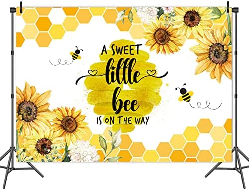 Сладка Малка Пчела вече в пътя, Фон за Снимки, 7x5 фута, и за Душата на Новороденото, като може Пчела, Цветен Фон за Снимки във формата