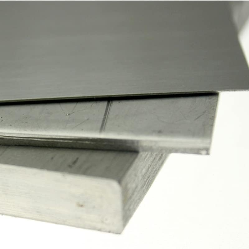 Лист TA2 100x100x1 мм Дебелина на 150x150x2 мм Titanium лист блок 2-ри клас, титановая плоча Gr.2 gr.2, за производството или DIY (с