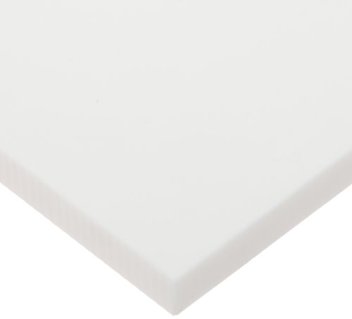 Лист стеклослюдяной керамика, Матово бял, с дебелина 1/2 инча, ширина 6 см, дължина 12 инча (опаковка по 1 парче)