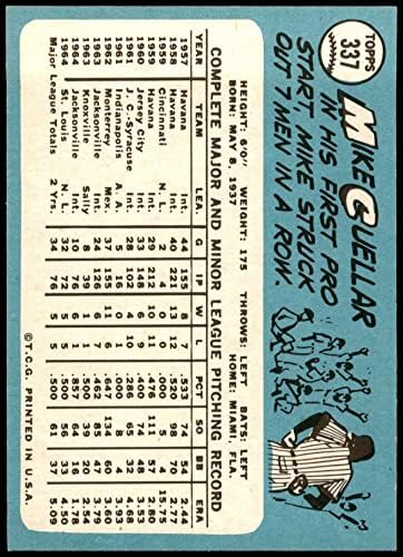 1965 Topps 337 Майк Куэльяр Сейнт Луис Кардиналс (бейзболна картичка) NM/MT Кардиналс