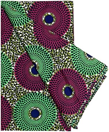 Плат с африкански восъчните разпечатки, нова тъкан от Анкара Базен, 6 ярда африканската платове за вечерна рокля (P067)