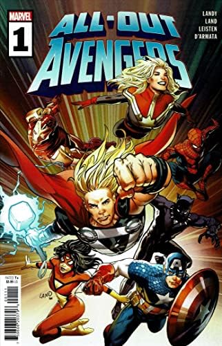 Тотальные Avengers 1 VF / NM; комикс на Marvel