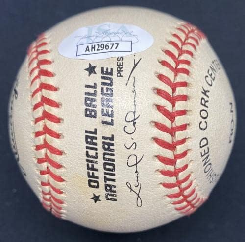 Stan Musial 475 Часа Signed Baseball JSA - Бейзболни топки с Автографи