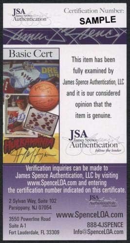 Мидоуларк Лемон JSA Coa Подписа Голям Баскетболен Автограф - Баскетболни топки с Автограф