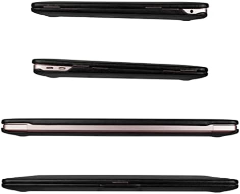 Dreem Euclid MacBook Pro Case - 14-Инчов твърд калъф за преносим компютър MacBook Pro 2021, Луксозна веганская кожа, Горната и Долната
