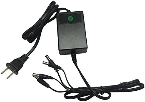 Адаптер за захранване на Камери за видеонаблюдение, Hi Power 12V DC 2A с Порт 4-канален Конектори (2,1 mm)