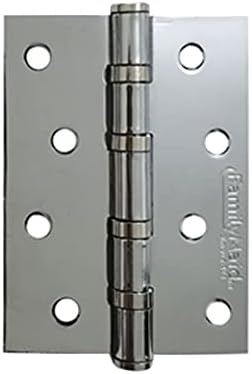 Врата на Панта 2 Pk Тежкотоварни Вътрешна Профили Квадратен Ъгъл Дебелина Сребрист 4 2,5 мм
